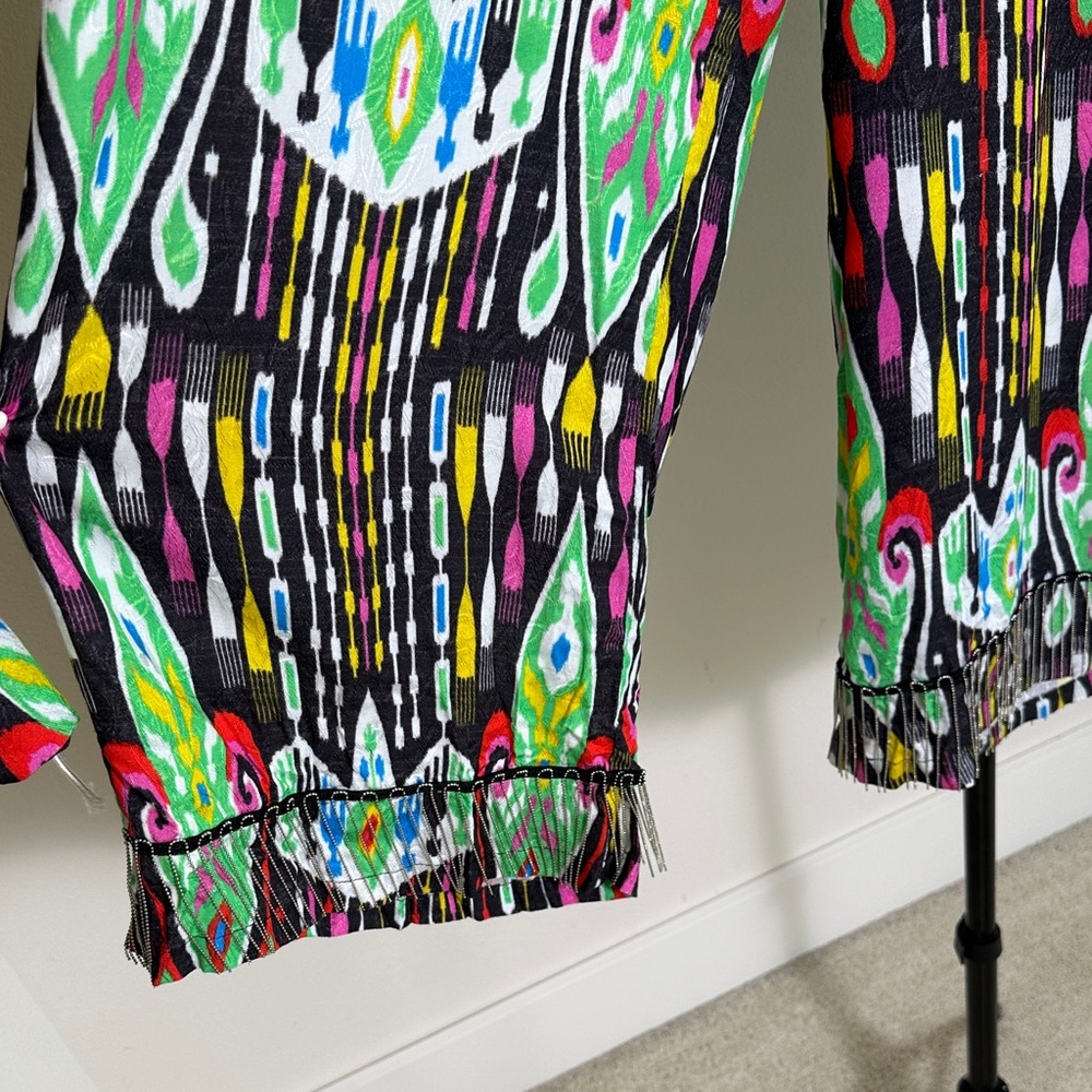 Ikat Printed Women's Skirt - Picture 2 of 10